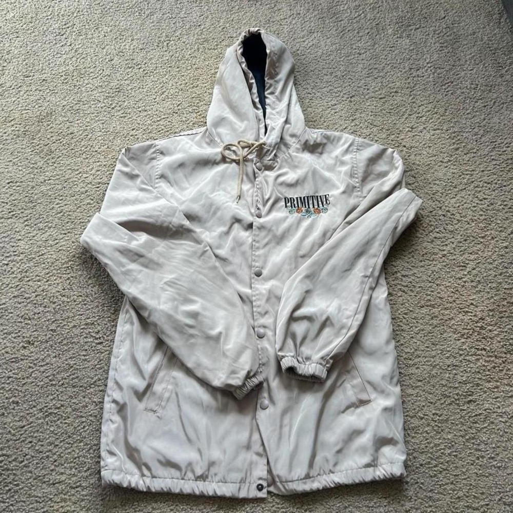 Cream Primitive windbreaker jacket